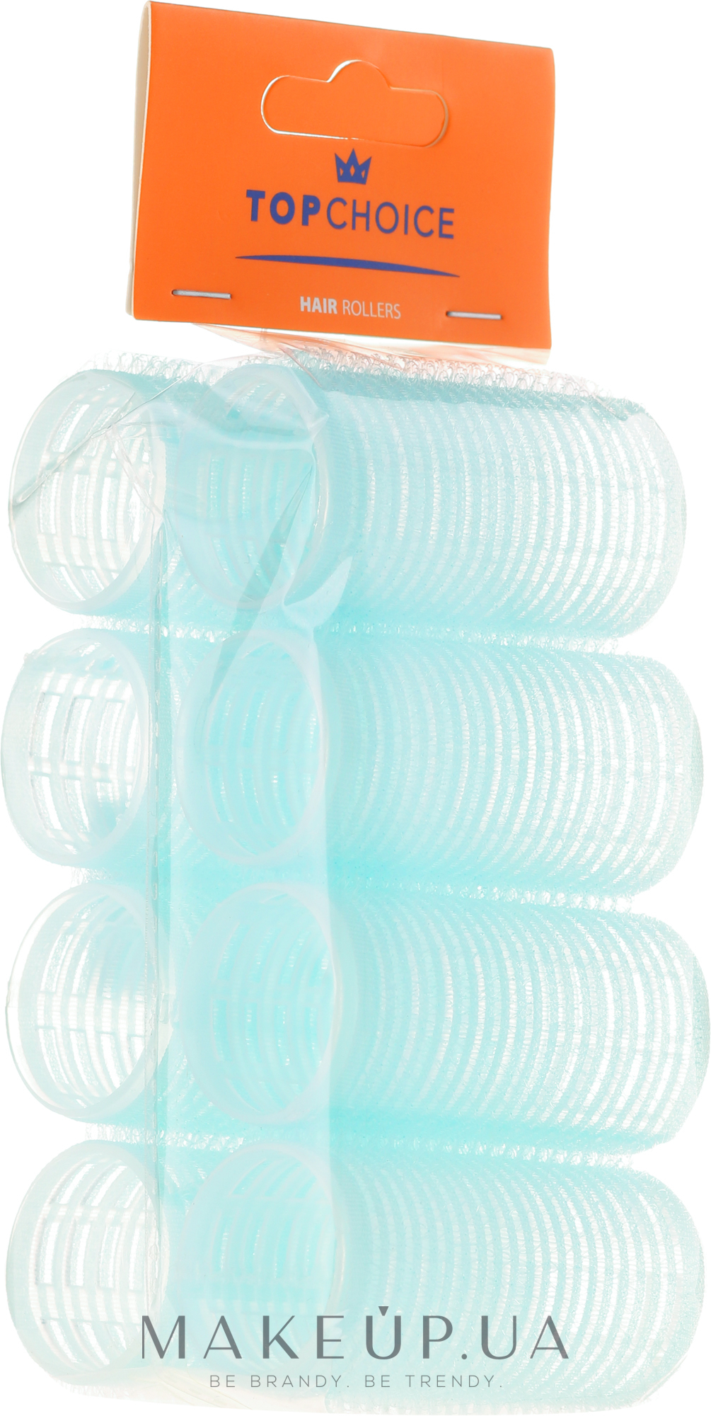 Бигуди-липучки для волос "Velcro" диаметр 28мм, 8шт, 0287 - Top Choice — фото 8шт