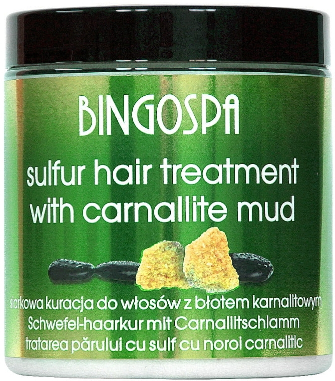 Маска для волосся - BingoSpa Treatment For Hair With Mud — фото N1