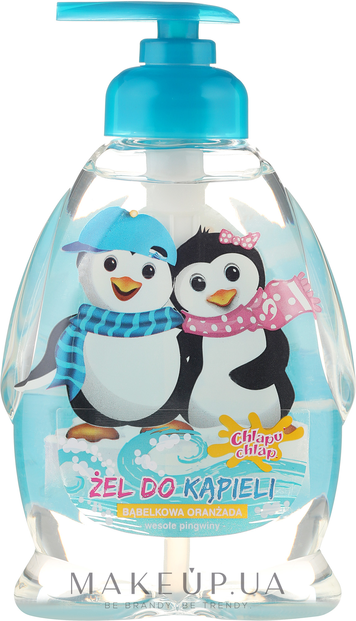 Детский гель для душа "Пингвины" - Chlapu Chlap Bath & Shower Gel — фото 370ml