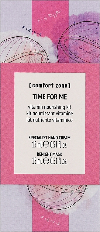 Набор - Comfort Zone Time For Me Kit (h/cr/15ml + f/mask/15ml) — фото N1