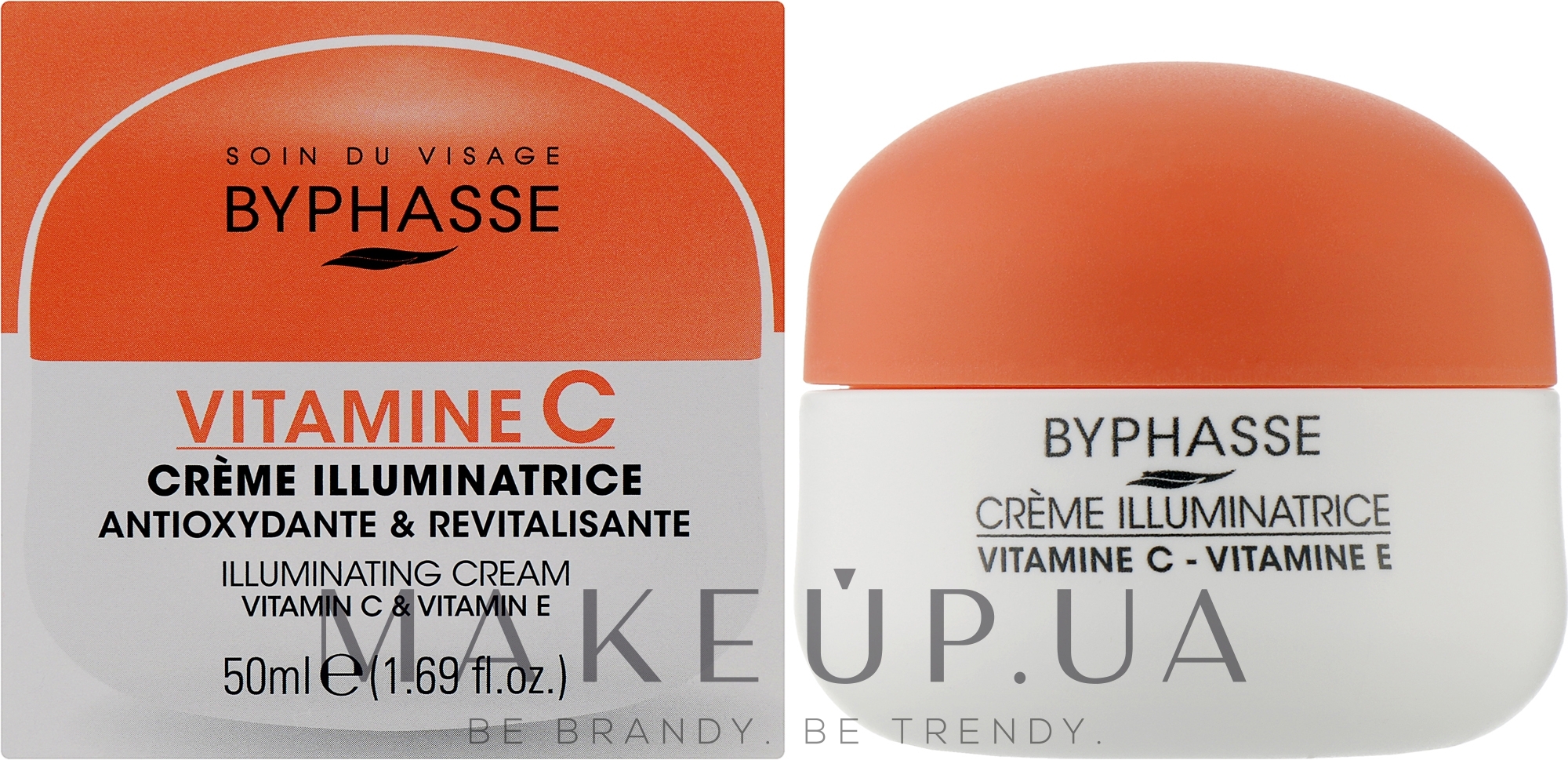 Крем для обличчя з вітаміном С - Byphasse Vitamin C Illuminating Cream — фото 50ml