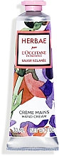 L'Occitane Herbae Clary Sage -  Парфумований крем для рук — фото N1