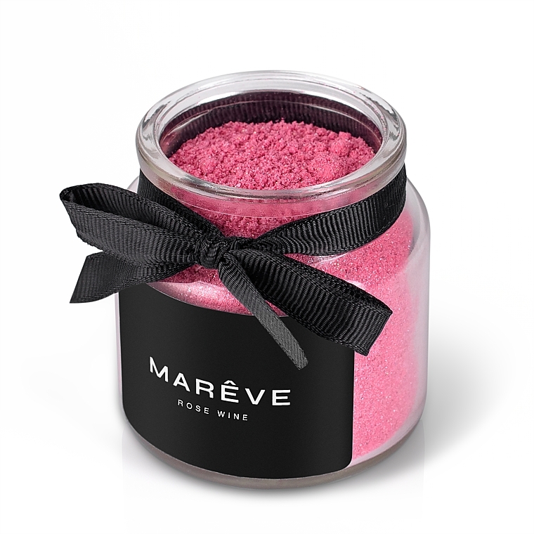 Шёлк для ванны парфюмированный с шиммером "Rose Wine" - MARÊVE — фото N3