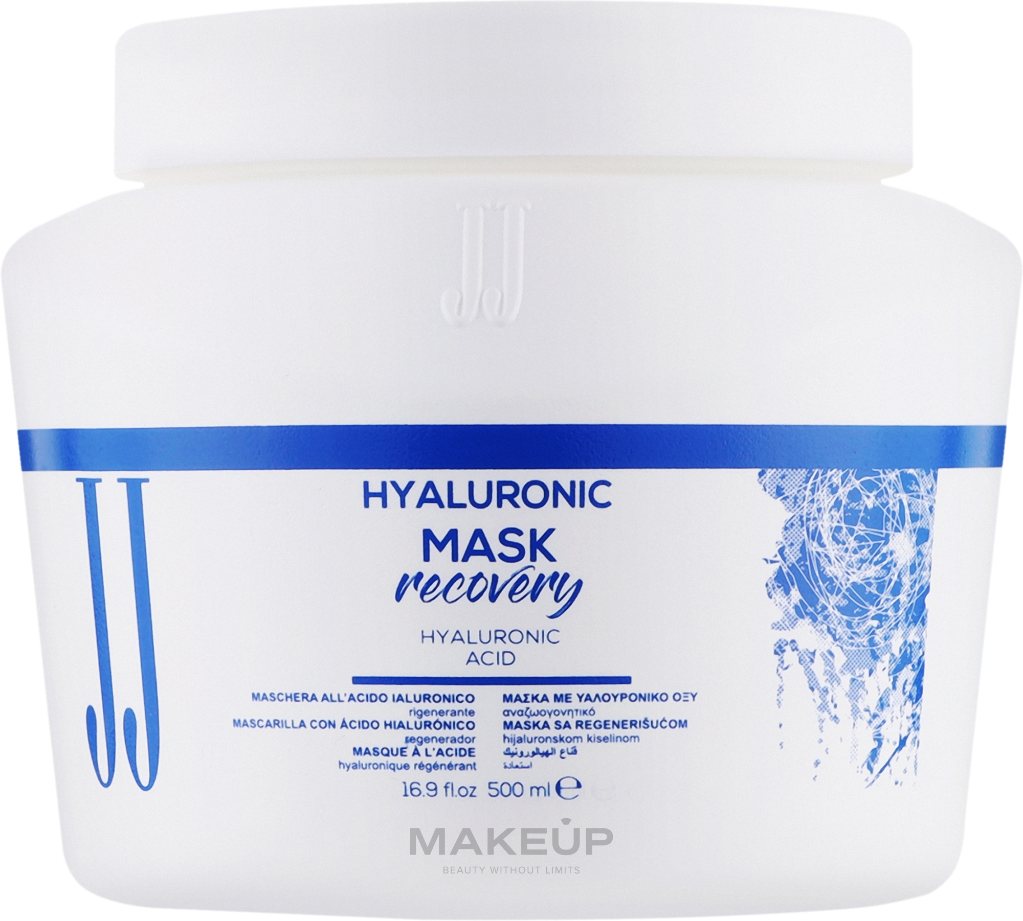 Гиалуроновая маска для волос - JJ Hyaluronic Mask Recovery — фото 500ml