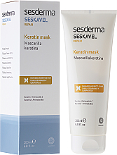 Парфумерія, косметика Відновлювальна маска для волосся з кератином - SesDerma Laboratories Seskavel Repair Keratin Mask *