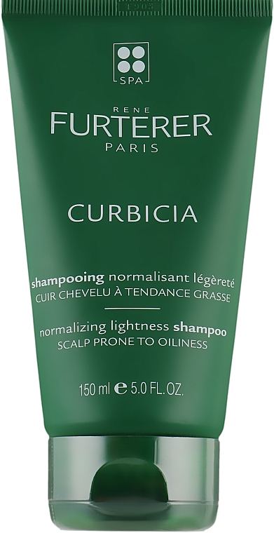 Регулирующий и нормализующий шампунь - Rene Furterer Curbicia Lightness Regulating Shampoo 