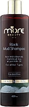 Шампунь с грязью Мертвого моря для волос - More Beauty Black Mud Shampoo — фото N1