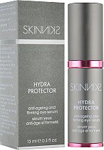 Парфумерія, косметика Зволожуюча антивікова зміцнююча сиворотка для повік - Mades Cosmetics Skinniks Hydro Protector Anti-ageing Firming Eye Serum