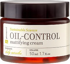 Матирующий крем для лица - Phenome Sustainable Science Oil-Control Mattifying Cream — фото N2