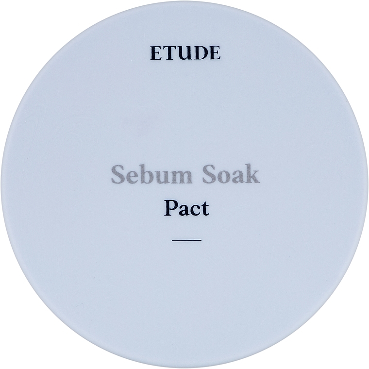 Матирующая компактная пудра для лица - Etude House Sebum Soak Pact — фото N2