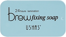 Фиксирующее мыло для бровей, лимон - Ushas Brow Fixing Soap Long Lasting — фото N4
