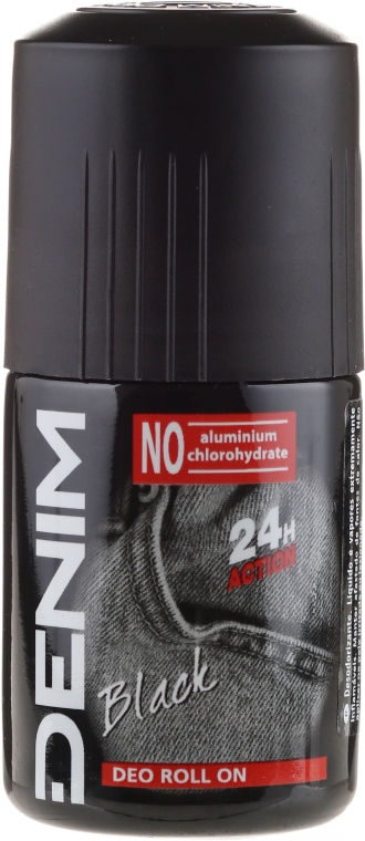 Denim Black - Шариковый дезодорант — фото N1