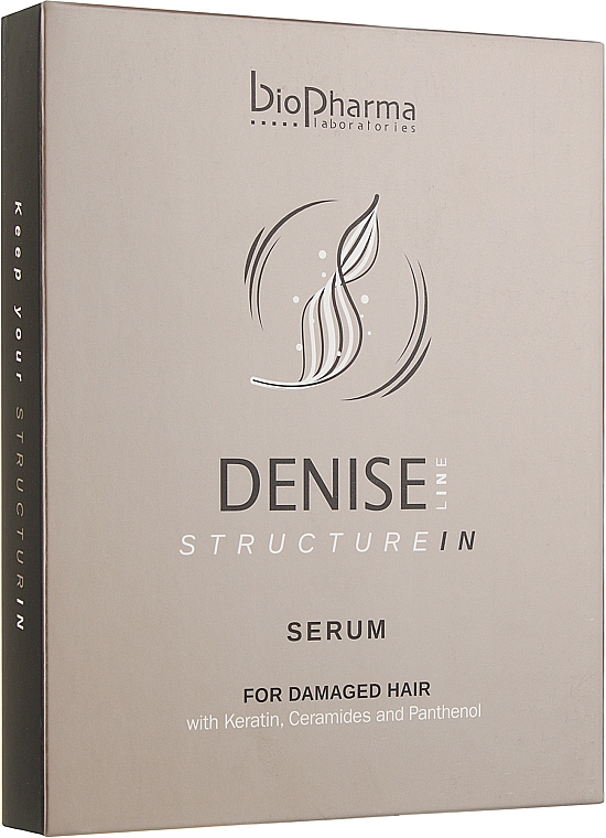 Сироватка з кератином для пошкодженого волосся - Biopharma Structure In Serum — фото N1