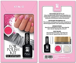 Духи, Парфюмерия, косметика Набор для тиснения фольгой №2 - Moyra Foil Polish Kit For Stamping