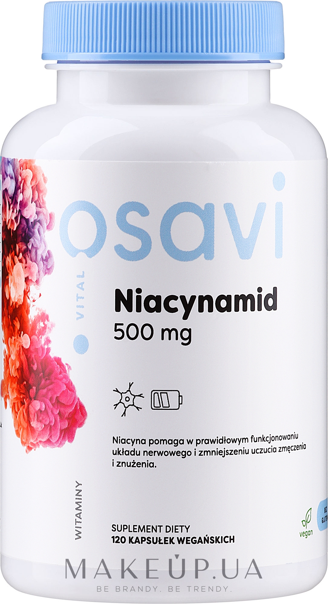Капсули "Ніацинамід", 500 мг - Osavi Niacynamid — фото 120шт