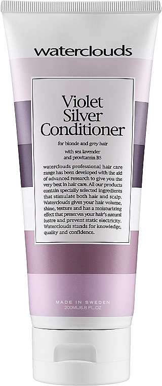 Кондиционер для волос - Waterclouds Violet Silver Conditioner — фото N1