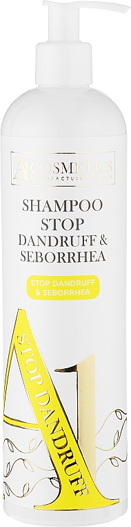 Шампунь для волосся "Stop лупа й себорея" - A1 Cosmetics Stop Dandruff & Seborrhea — фото N1
