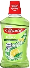 Ополаскиватель для рта "Чай и лимон" освежающий, антибактериальный - Colgate Plax — фото N1