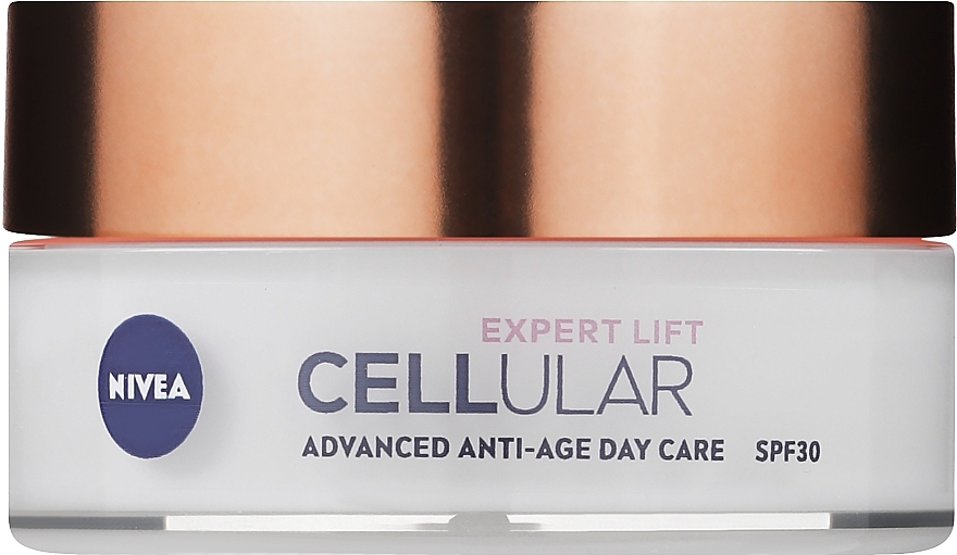 Моделювальний крем, денний - NIVEA Cellular Expert Lift Advanced Anti-Age Day Cream SPF30 — фото N2
