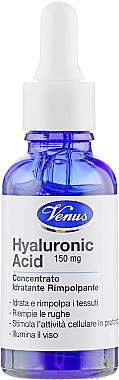 Концентрат для лица с гиалуроновой кислотой "Увлажнение и упругость" - Venus Hyaluronic Acid — фото N2