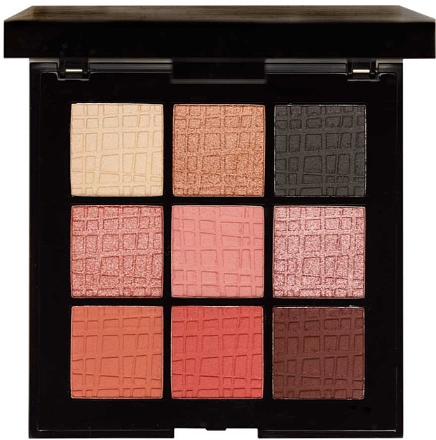 Палетка теней для век - Mia Makeup Glam Eyeshadow Hot Smokey Palette — фото N1