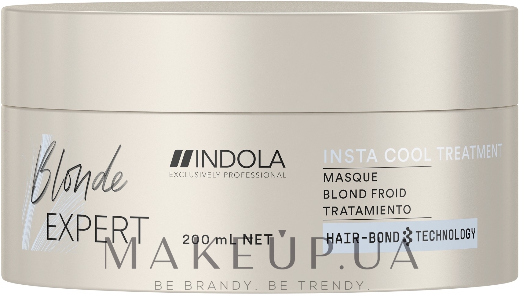 Маска для холодных оттенков волос цвета блонд - Indola Blonde Expert Insta Cool Treatment — фото 200ml