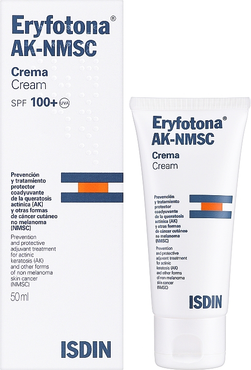 Солнцезащитный крем SPF100 - Isdin Eryfotona AK-NMSC SPF 100+ Cream — фото N2