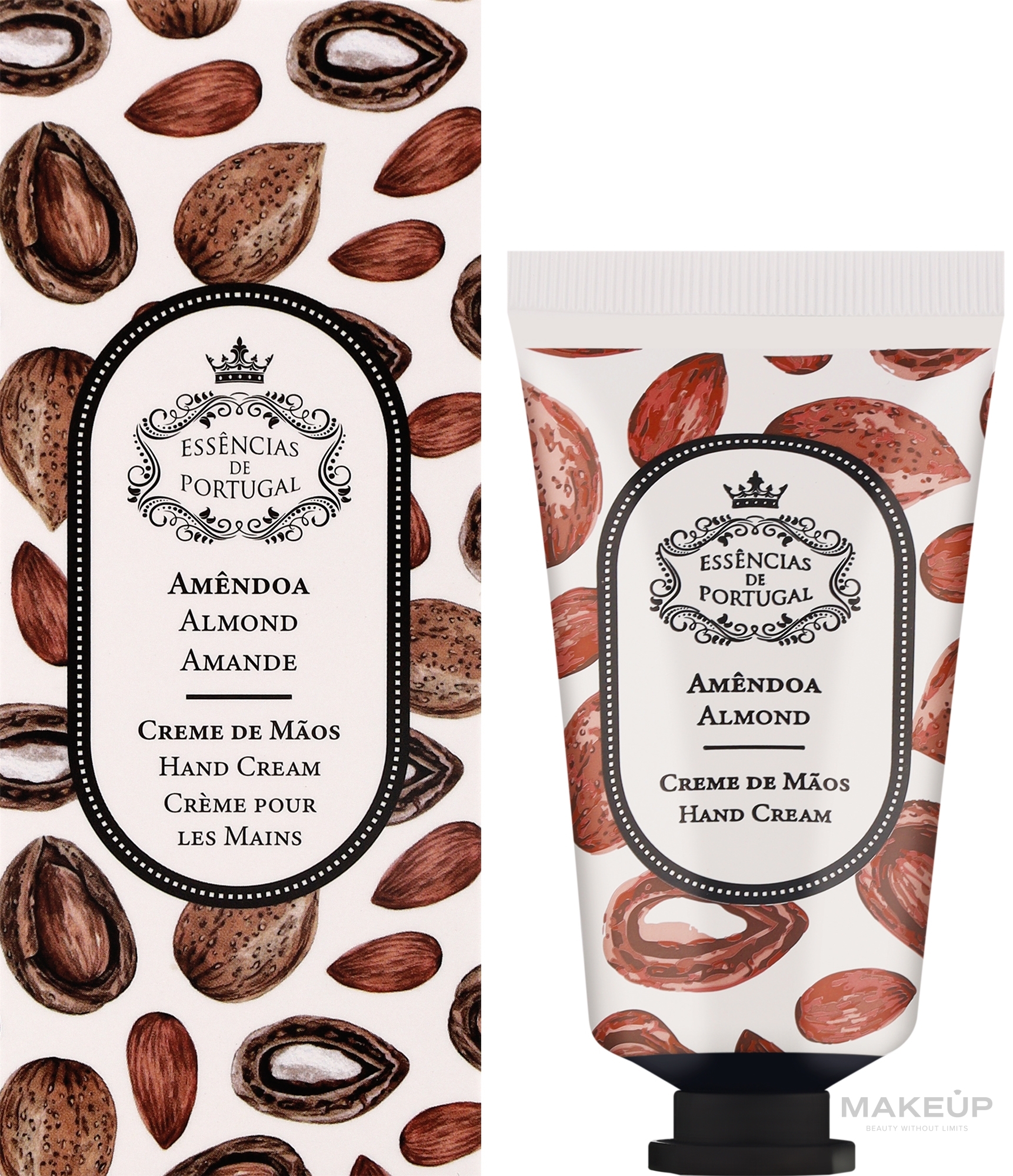 Крем для рук "Миндаль" - Essencias De Portugal Natura Hand Cream Almond — фото 50ml