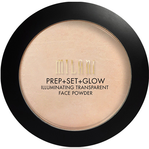 Пудра для лица 3 в 1 - Milani Prep Set Glow Illuminating Transparent Powder