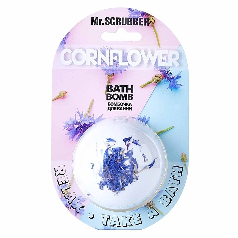 УЦІНКА Бомбочка для ванни Cornflower - Mr.Scrubber * — фото N1