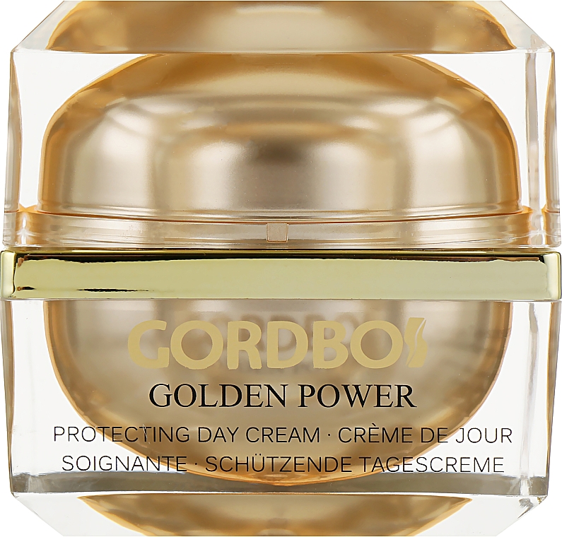 Денний крем для обличчя - Gordbos Golden Power Protecting Day Cream — фото N1