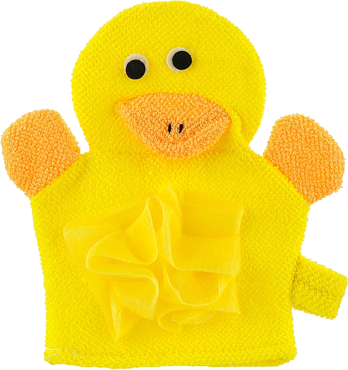 Дитяча мочалка-іграшка "Каченя" - Soap Stories — фото N1