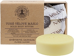 Духи, Парфюмерия, косметика Твердое масло для тела "Цветочный сад" - Natava Solid Body Butter