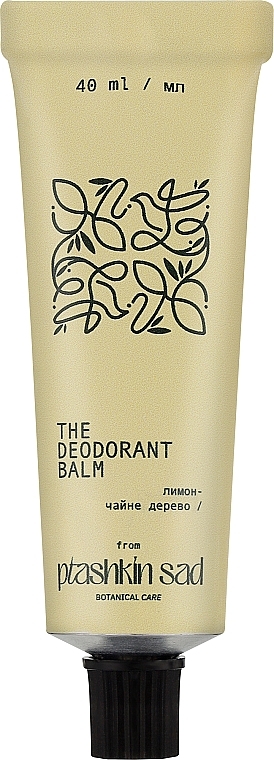 Бальзам-дезодорант "Чайне дерево-лимон" - Ptashkin Sad The Deodorant Balm — фото N1