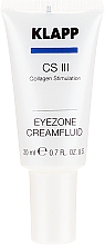 Крем-флюїд для повік "Колагеностимуляція" - Klapp Collagen CSIII Eye Zone Cream Fluid — фото N1