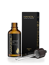 Арганієва олія - Nanoil Body Face and Hair Argan Oil — фото N4
