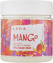 Духи, Парфюмерия, косметика Натуральное масло манго для кожи и волос 100% organic virgin - Leda Natural Mango Oil For Skin and Hair