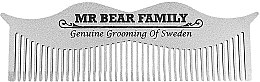 Парфумерія, косметика Гребінець для вусів - Mr. Bear Family Moustache Steel Comb