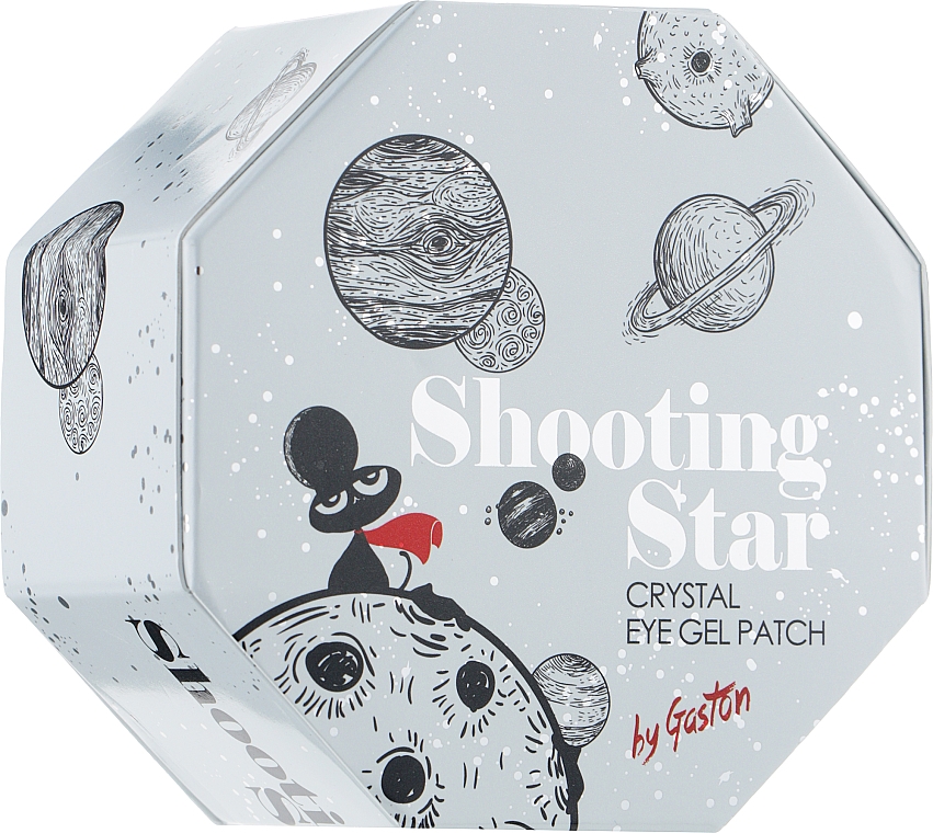 Прозрачные гидрогелевые патчи для глаз - Gaston Shooting Star Crystal Eye Gel Patch — фото N2