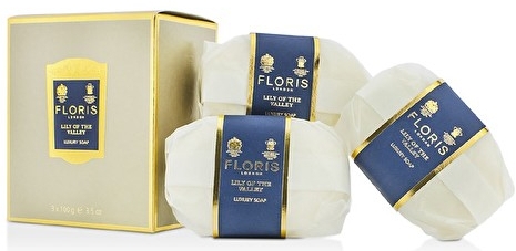 Мыло - Floris Lily Of The Valley Luxury Soap — фото N1