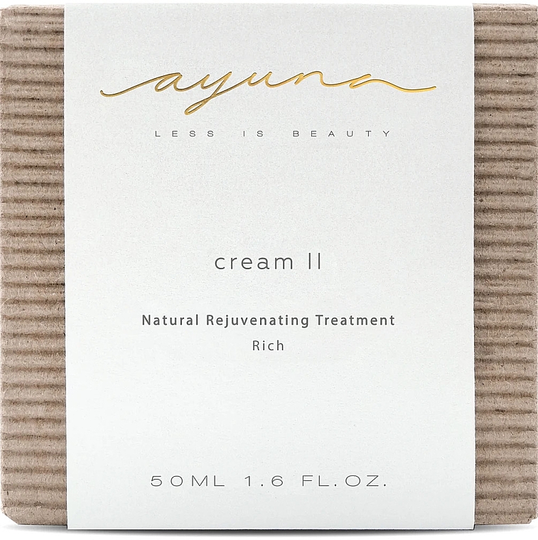 Крем для лица с богатой консистенцией - Ayuna Cream II Natural Rejuvenating Treatment Rich — фото N4