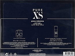 Paco Rabanne Pure XS - Набір (edt/50ml + deo/150ml) — фото N4
