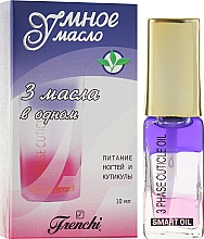 3 масла в одном для ногтей - Frenchi 3 Phase Cuticle Oil — фото N2