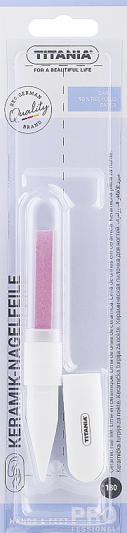 Пилочка для ногтей керамическая - Titania Nail File
