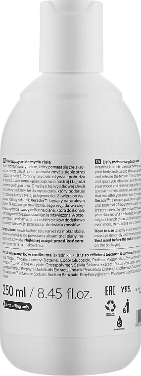 Зволожувальний гель для душу - Prouve Daily Moisturising Body Wash — фото N2