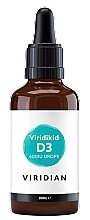 Парфумерія, косметика Вітамін D3 - Viridian Viridikid D3 400IU Drops