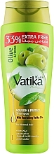 Живильний шампунь для волосся - Dabur Vatika Virgin Olive Nourishing Shampoo — фото N5