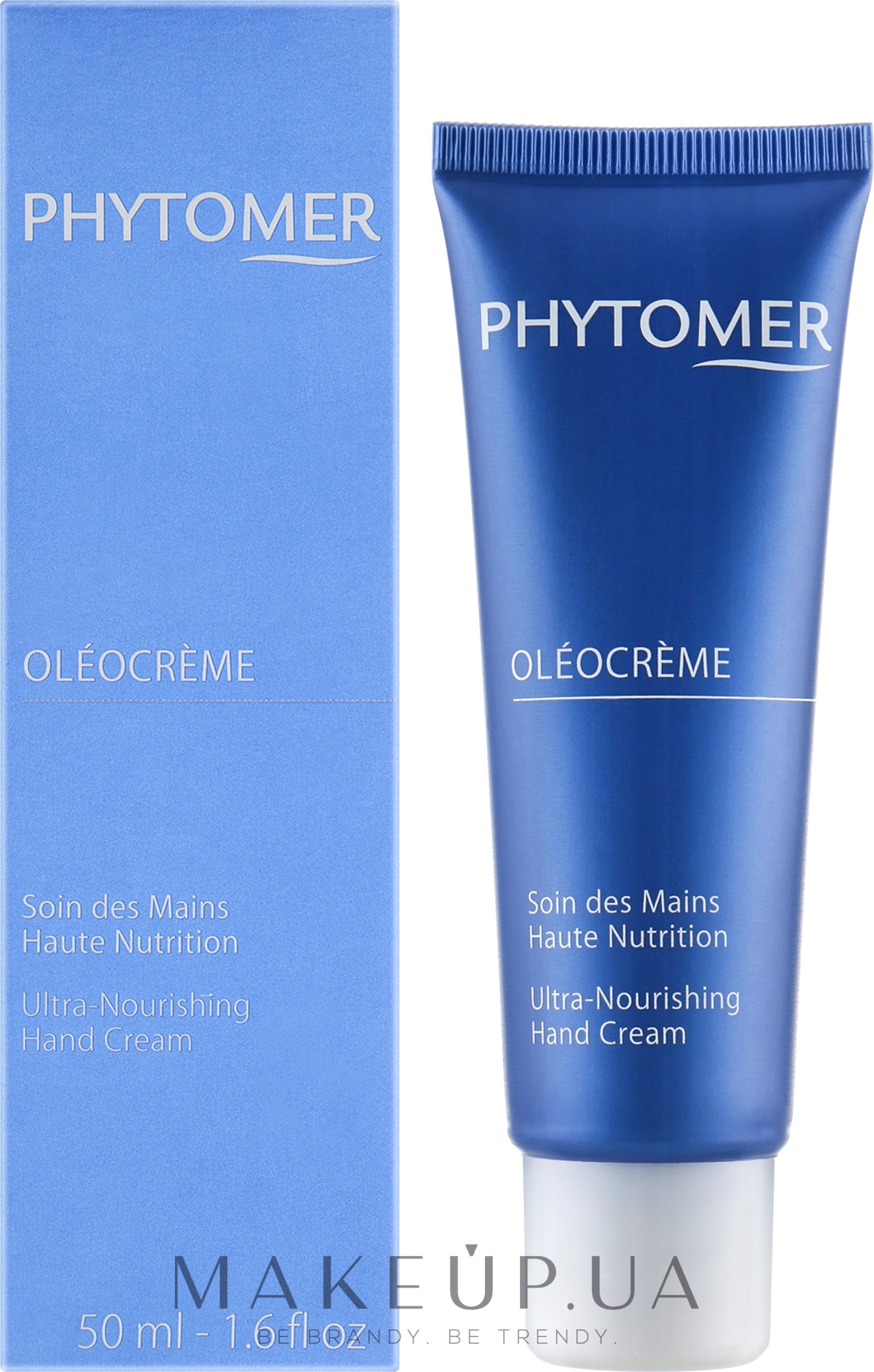 Відновлюючий крем для рук з олією Мекабу - Phytomer Oleocreme Ultra-Nourishing Hand Cream — фото 50ml