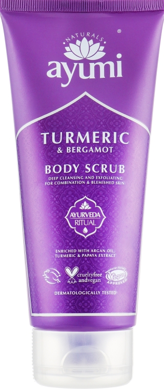Скраб для тела - Ayumi Turmeric & Bergamot Body Scrub — фото N1