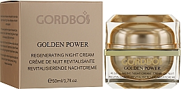 Ночной крем для лица - Gordbos Golden Power Regenerating Night Cream — фото N2